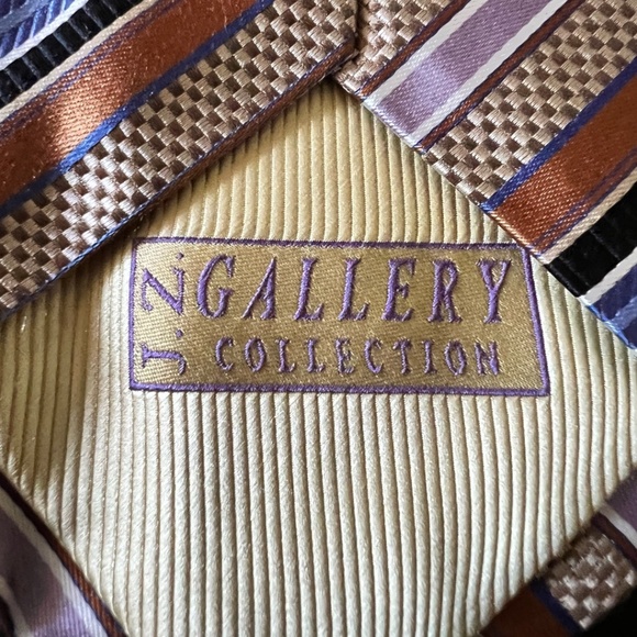 J.Z. Gallery Collection Silk Tie - Picture 7 of 9